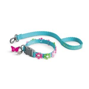 American Girl Blossoms Collar and Leash Set
